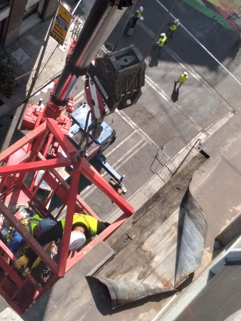 Trabajo con canastillo